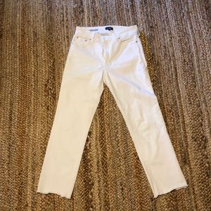 White NYDJ jeans